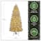 10ft. Pre-Lit Platinum Metallic Evergreen Artificial Christmas Tree